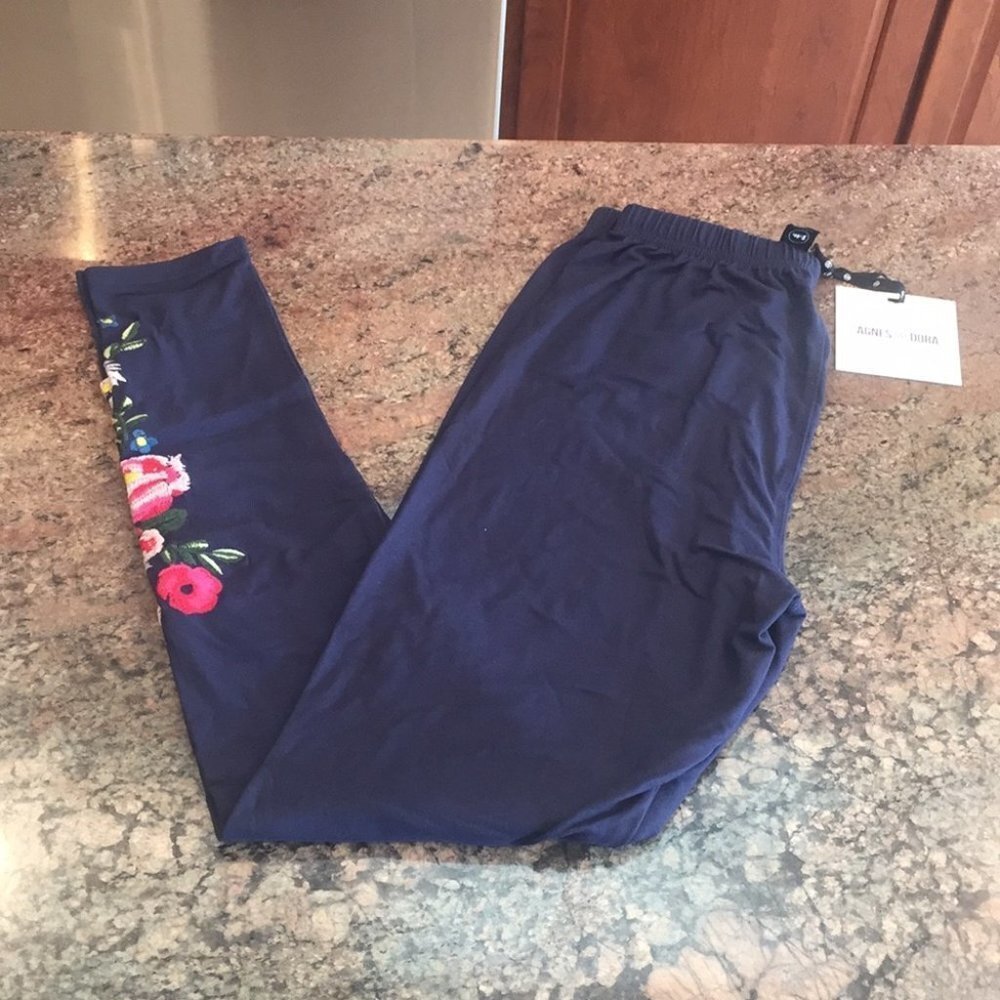 S Agnes & Dora Embroidered Leggings EE31 4972